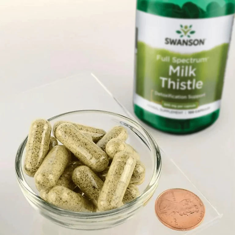 Swanson full spectrum milk thistle 100 capsules