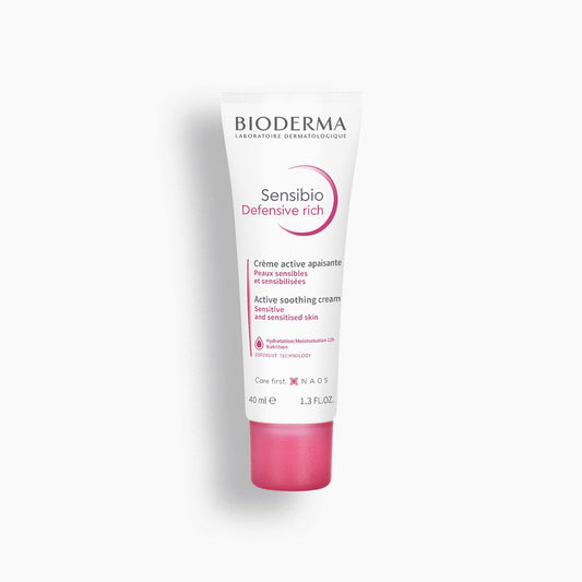 Bioderma Sensibio Defensive Rich Crème Apaisante Peaux Sensibles à Sèches