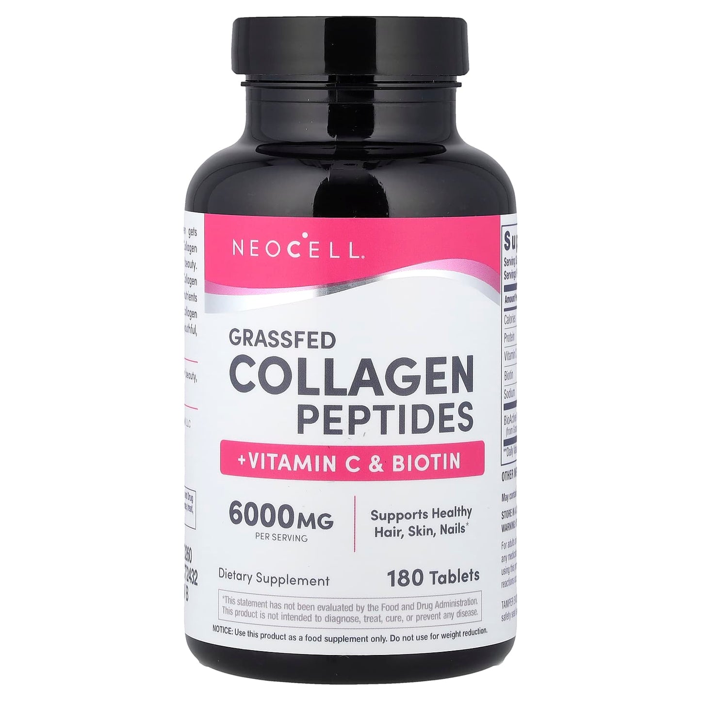 NeoCell Grassfed Collagen Peptides + Vitamin C & Biotin