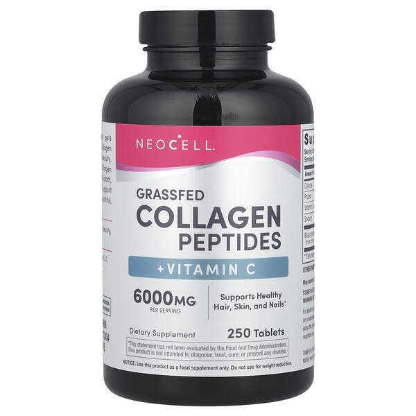 now NeoCell Grassfed Collagen Peptides + Vitamin C