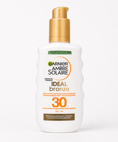 Garnier Ambre Solaire Ideal Bronze Spray Protecteur Révélateur de Bronzage SPF 30