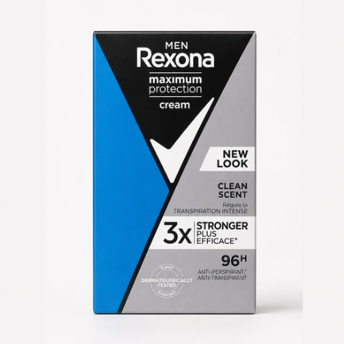 Rexona Men Maximum Protection Cream Clean Scent Anti-Transpirant 96H