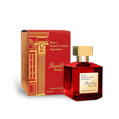 Barakkat Rouge 540 Extrait de Fragrance World Pour Unisexe – 100ml