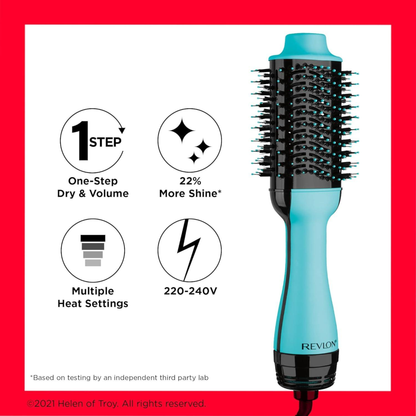 Revlon One-Step Hair Dryer And Volumizer - Teal Edition