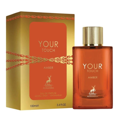 Maison Alhambra Your Touch Amber Eau de Parfum Unisexe – 100 ml