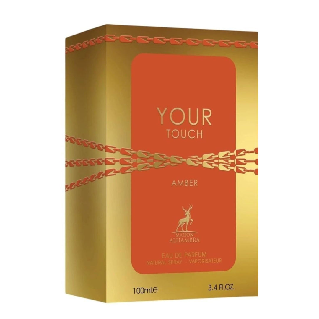 Maison Alhambra Your Touch Amber Eau de Parfum Unisexe – 100 ml
