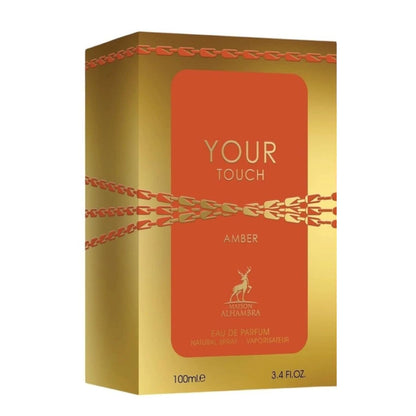 Maison Alhambra Your Touch Amber Eau de Parfum Unisexe – 100 ml