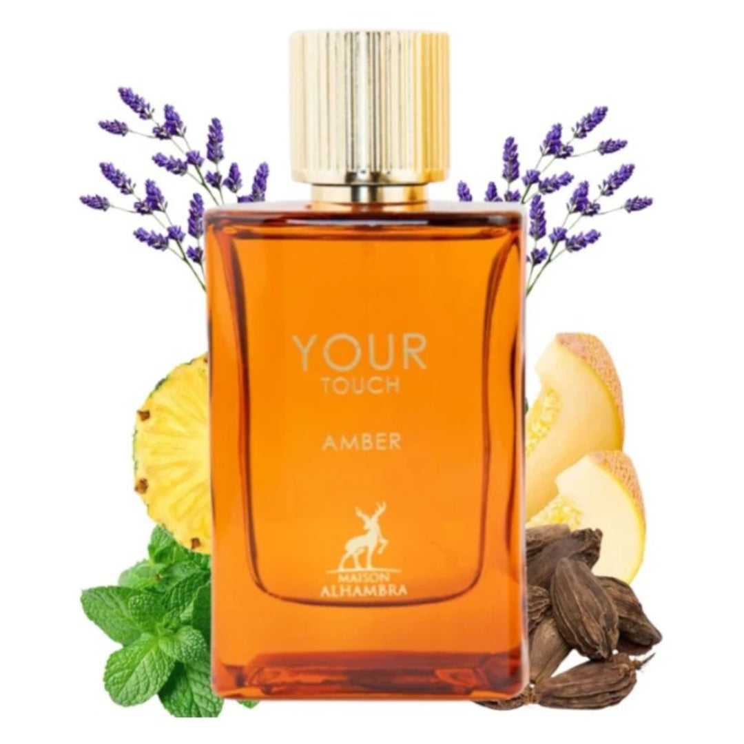 Maison Alhambra Your Touch Amber Eau de Parfum Unisexe – 100 ml