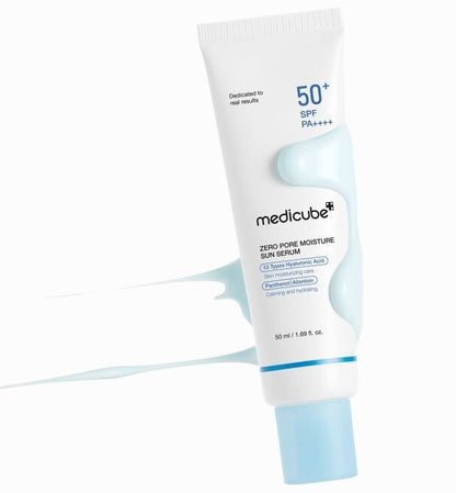 MEDICUBE ZERO PORE MOISTURE SUN SERUM 50ML SPF 50+PA+++