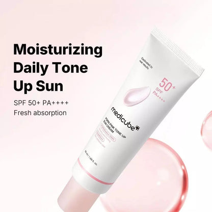 Medicube PDRN Pink Tone Up Sun Cream SPF50+ PA++++ – 50 ml