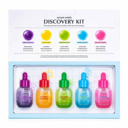 Coffret EQQUALBERRY – Serum Minis Discovery Kit