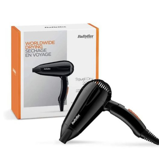 Sèche-Cheveux de Voyage BaByliss Paris Travel Dry 2000
