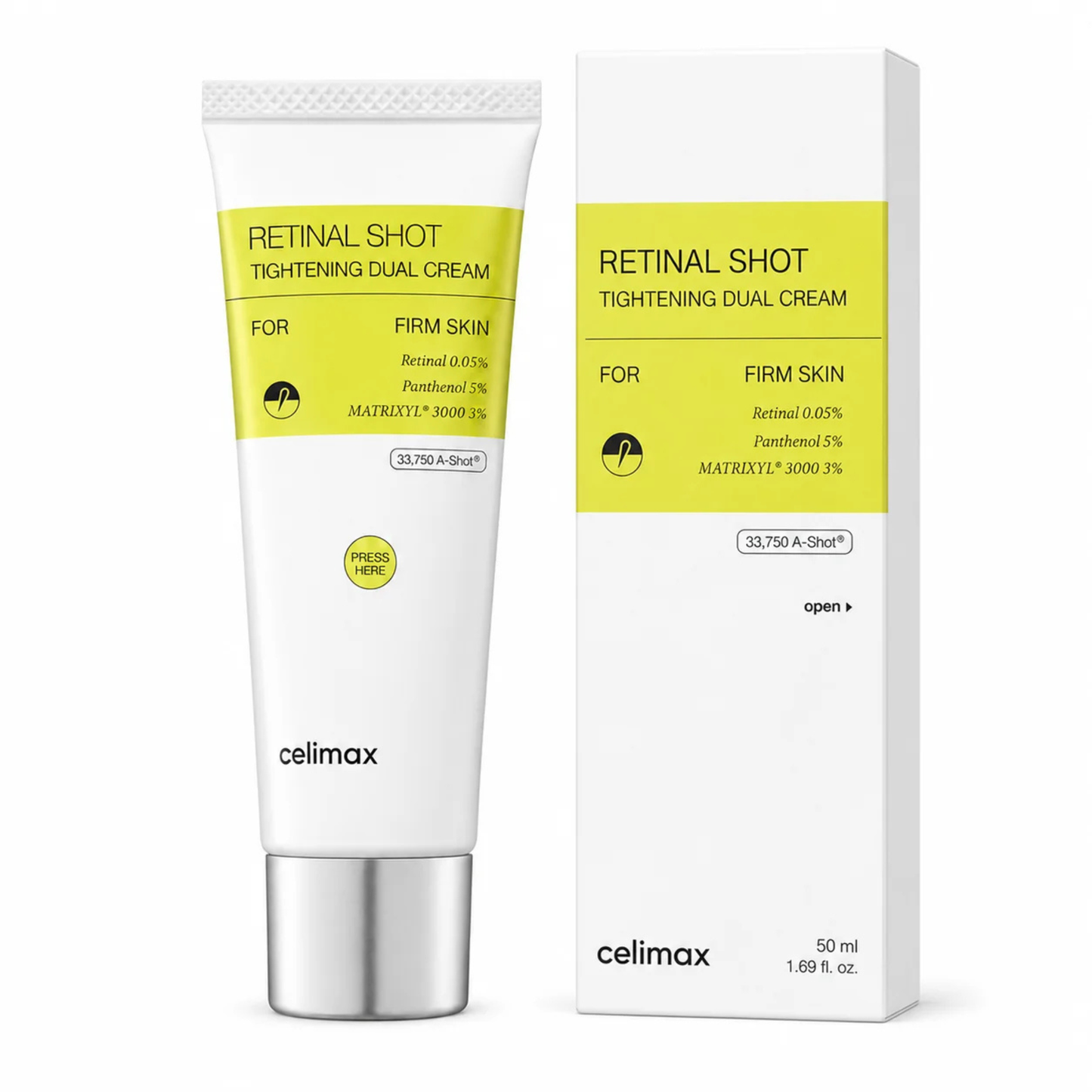 Celimax – Retinal Shot Tightening Dual Cream (50 ml / 1.69 fl. oz.)