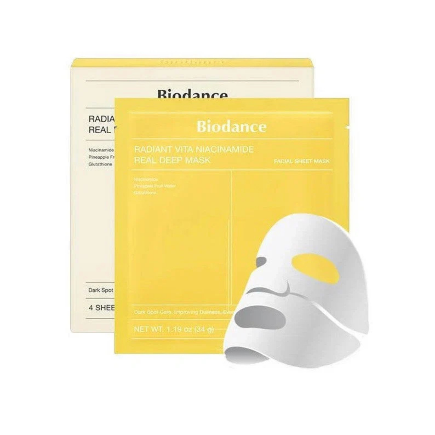 Biodance   Radiant Vita Niacinamide Real Deep Mask