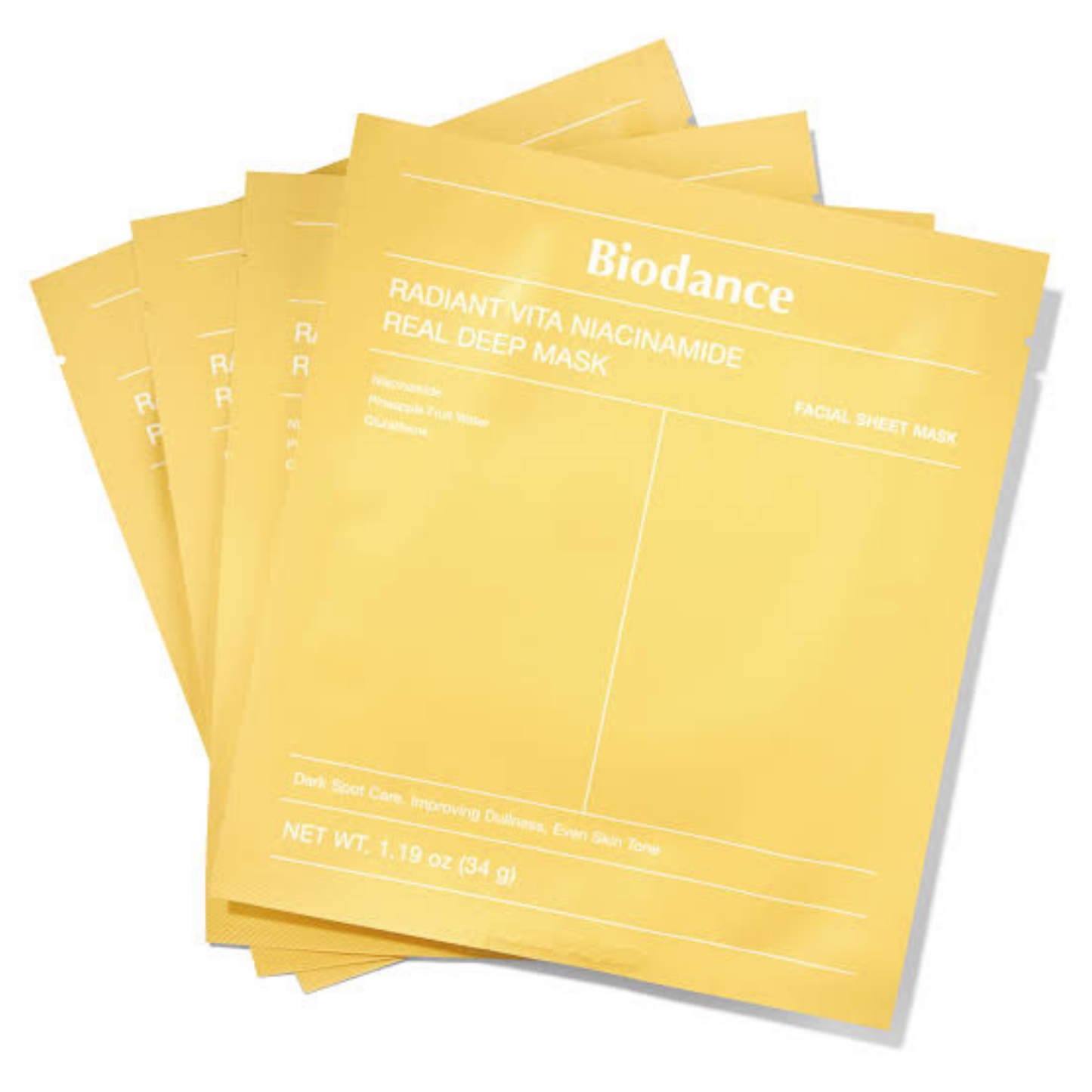 Biodance   Radiant Vita Niacinamide Real Deep Mask