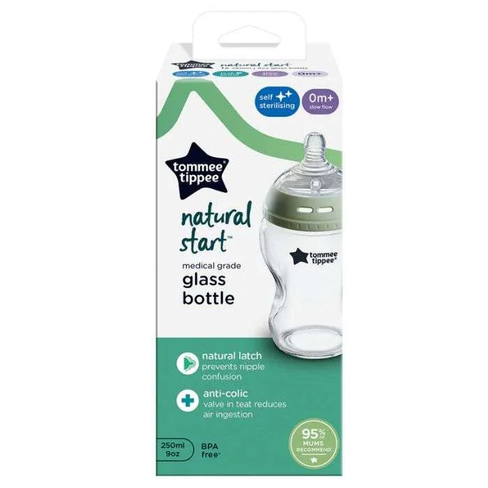 Biberon en Verre Natural Start 250 ml – Bébé