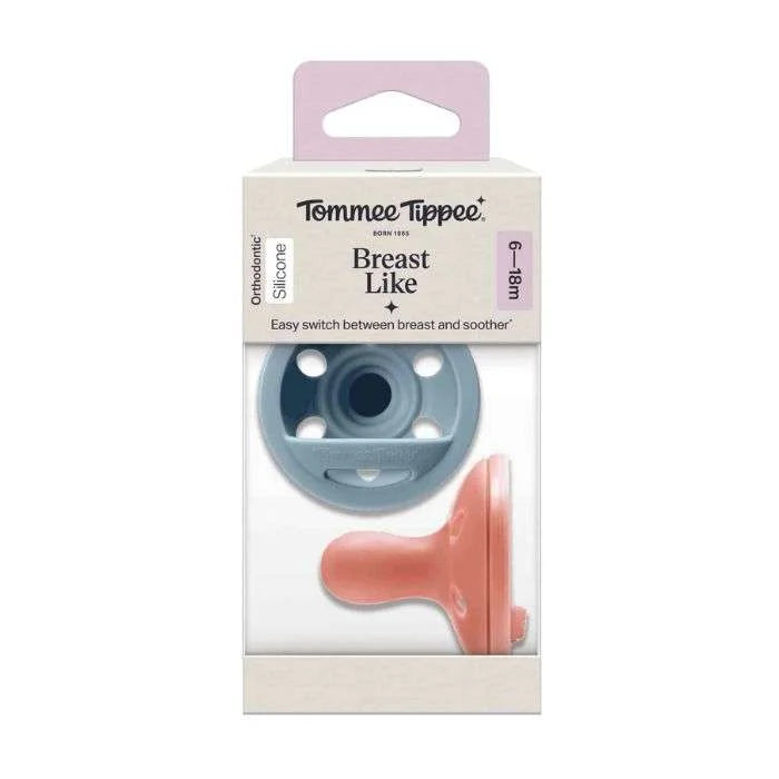 Pack de Sucettes Type Sein 6-18 Mois – Bébé