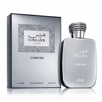 Rasasi Hawas Chrome Eau de Parfum Homme 100ml