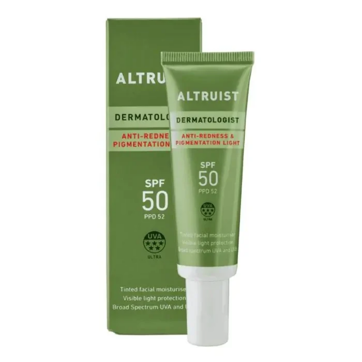 ALTRUIST Dermatologist  Anti-Redness & Pigmentation Light spf50