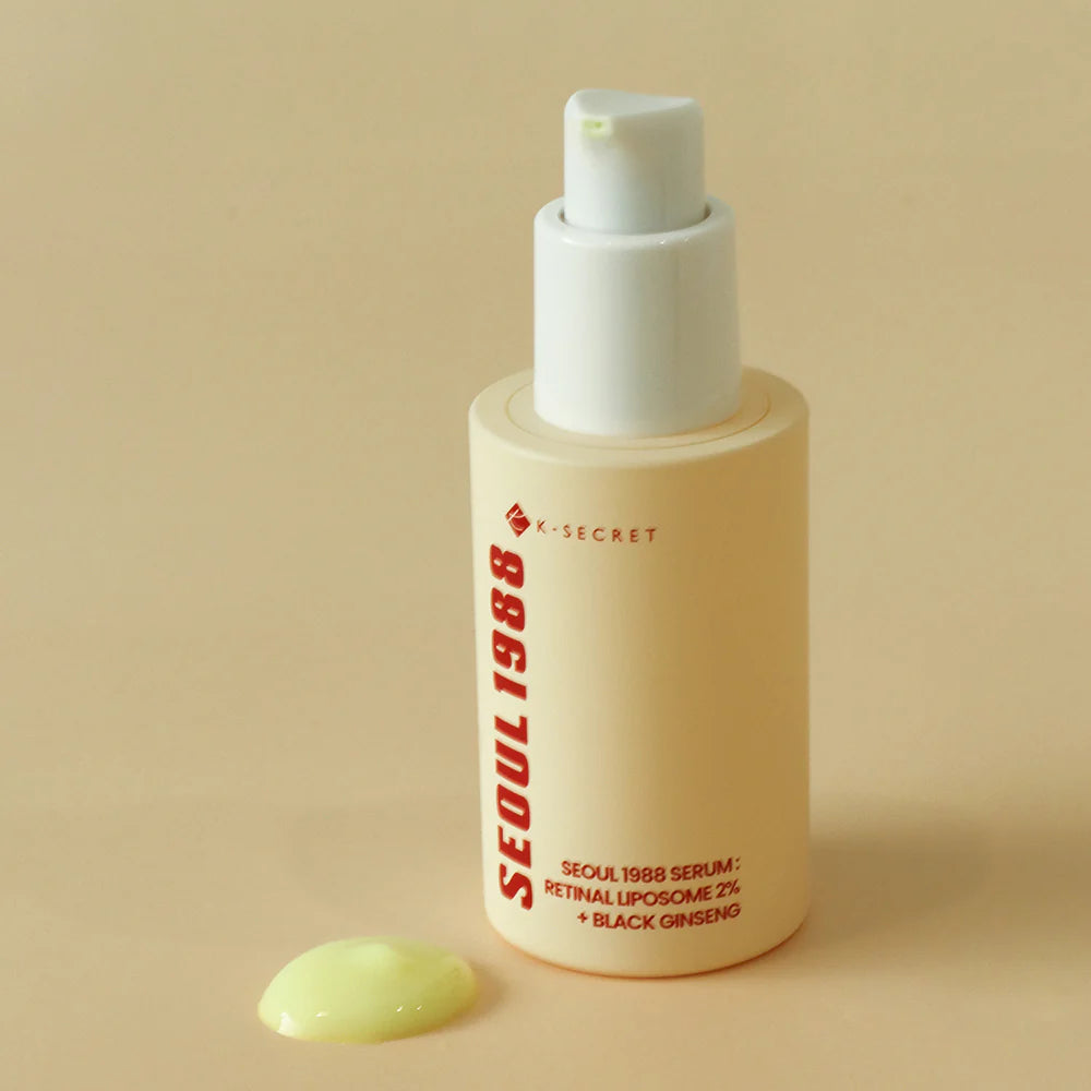 K-SECRET | SEOUL 1988 Serum: Retinal Liposome 2% + Black Ginseng