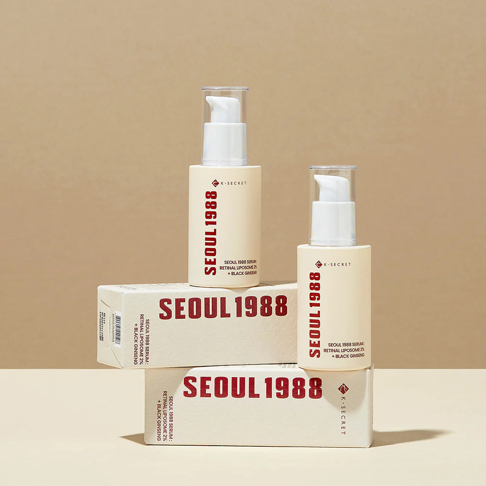 K-SECRET | SEOUL 1988 Serum: Retinal Liposome 2% + Black Ginseng