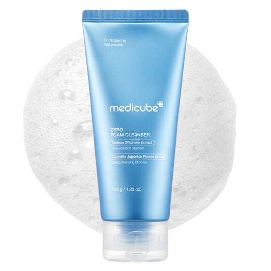 Medicube Zero Foam Cleanser 120ml – Nettoyant Visage Doux & Purifiant