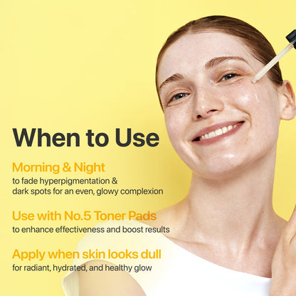NUMBUZIN 5+ VITAMIN CONCENTRATED SERUM BRIGHTENING ANTIOXIDANT 30 ML