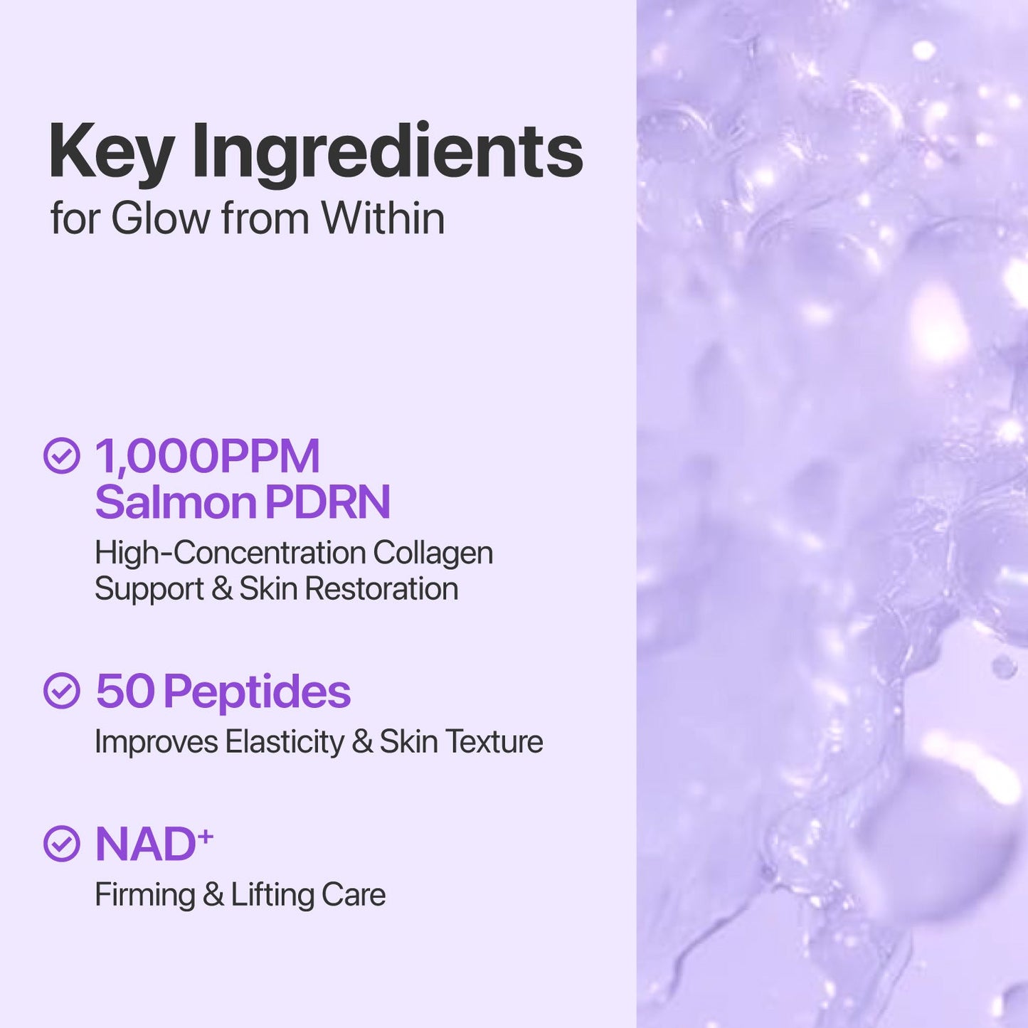 No.9+ NAD+ PDRN Glow Boosting Toner – Tonique Éclat Régénérant