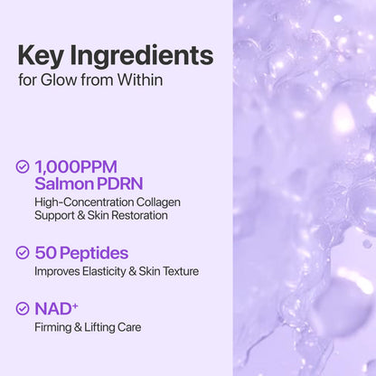 No.9+ NAD+ PDRN Glow Boosting Toner – Tonique Éclat Régénérant