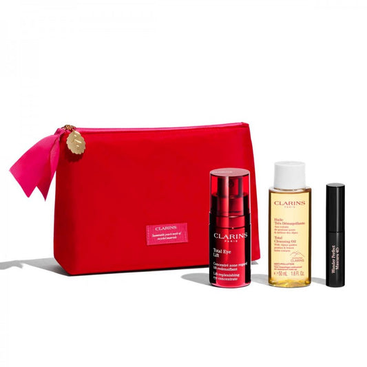 CLARINS TOTAL EYE ROUTINE SET