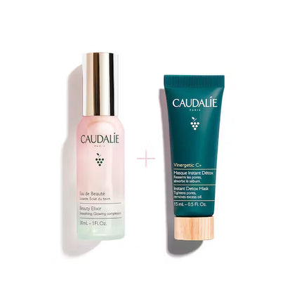 CAUDALIE Coffret Duo Beauty Elixir & Masque Detox