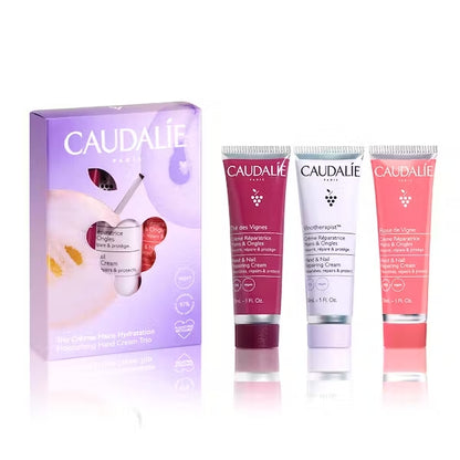 CAUDALIE Trio Crèmes Mains Hydratation