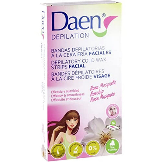 Daen Rosehip Wax Facial Strips.