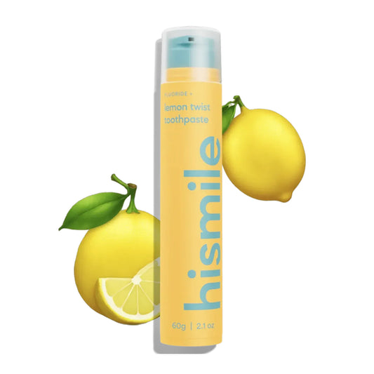 lemon twist toothpaste hismile