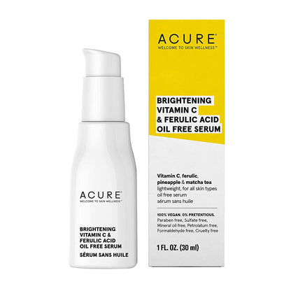 ACURE BRIGHTENING VITAMIN C & FERULIC ACID SERUM