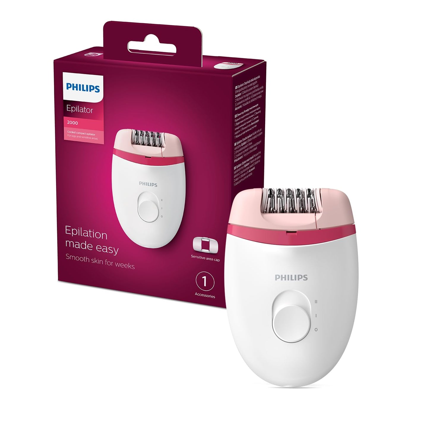 Philips Satinelle Épilateur compact sur secteur - BRE235/00