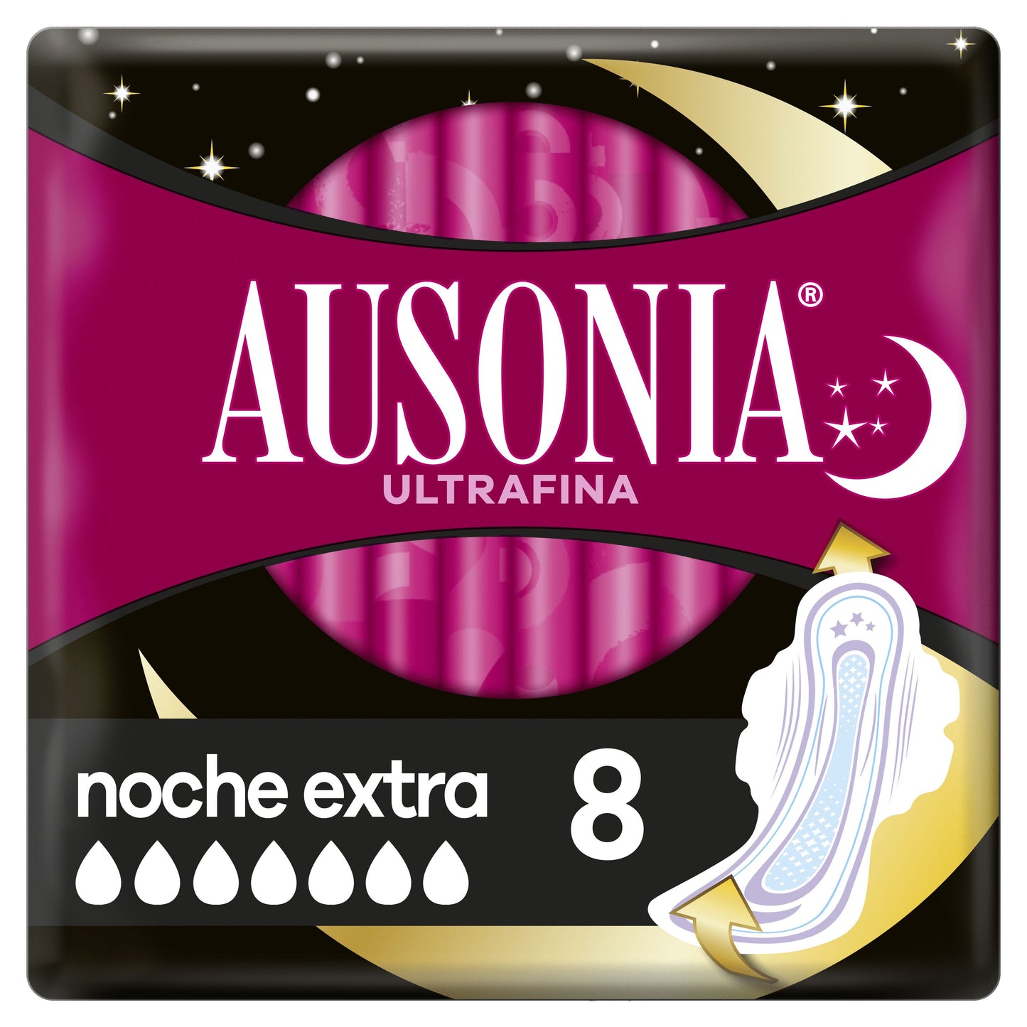 Ausonia Ultrafina Noche Extra