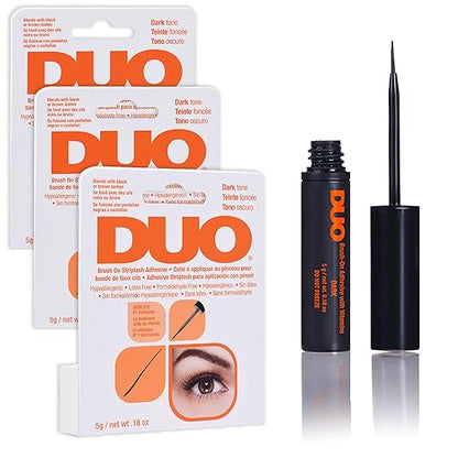 Duo Brush-On Striplash Adhesive – Teinte Noire – 5,3 ml