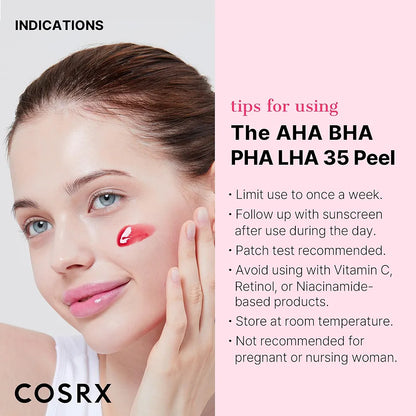 COSRX AHA BHA PHA LHA 35% Peel 30ml