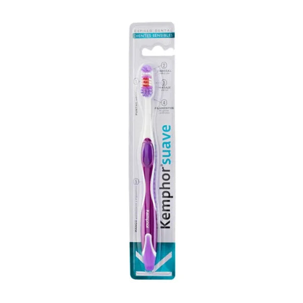 Kemphor Brosse à dents suave violet