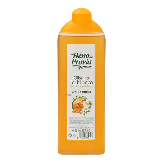 Heno de Pravia Glicerina Té Blanco Gel douche