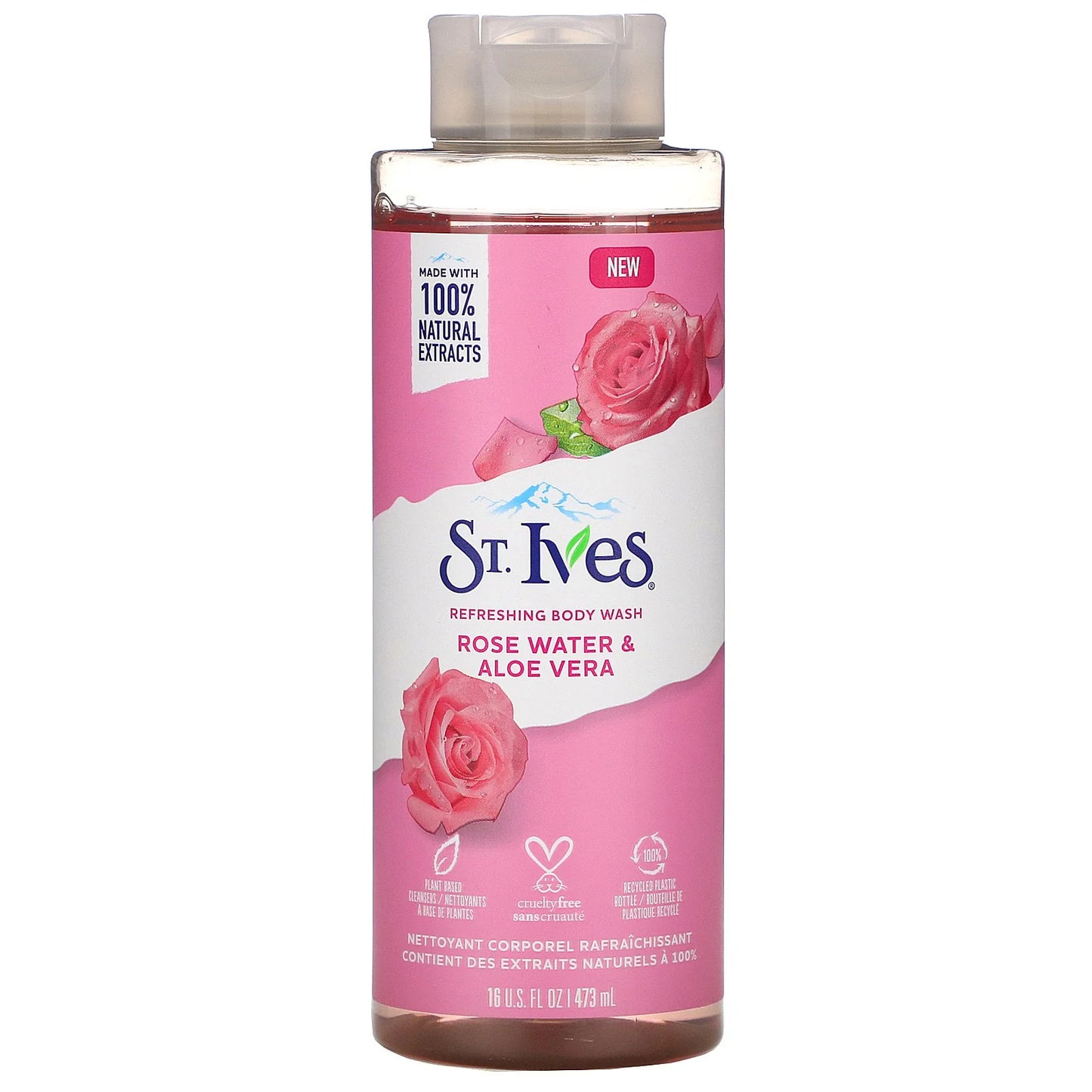 St. Ives Refreshing body wash Rose Water Aloe Vera 473ml