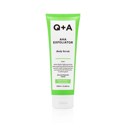 Q+A AHA Exfoliator Body Scrub