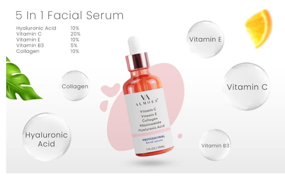 ALMOES ONE A DAY SKIN BEAUTY FACIAL SERUM