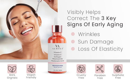 ALMOES ONE A DAY SKIN BEAUTY FACIAL SERUM