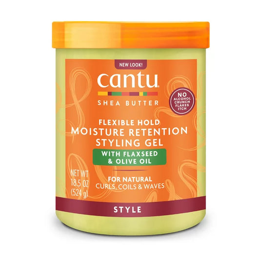 CANTU FLAXSEED & OLIVE OIL STYLING GEL