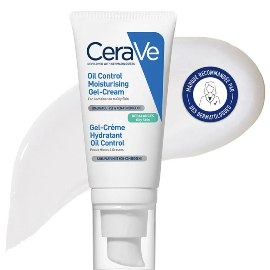 Cerave Gel-Crème Hydratant Oil Control Visage 52 ml