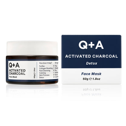 Q+A Activated Charcoal Face Mask