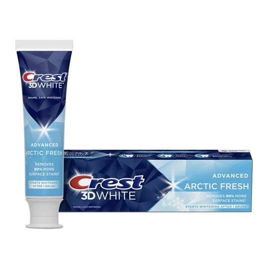 Crest 3D White Arctic Fresh Teeth Whitening Toothpaste 135ml