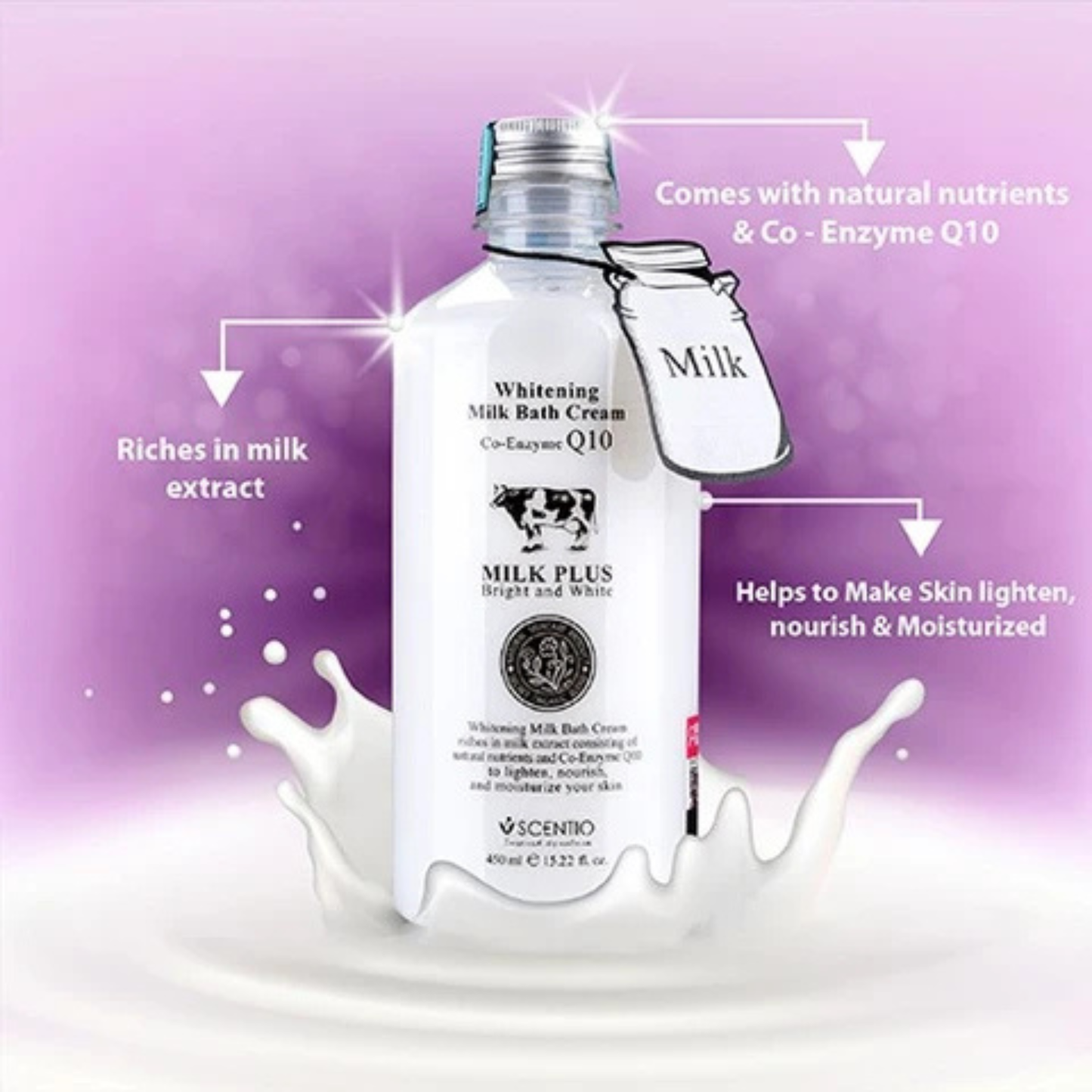 Brightening Bath Cream Q10